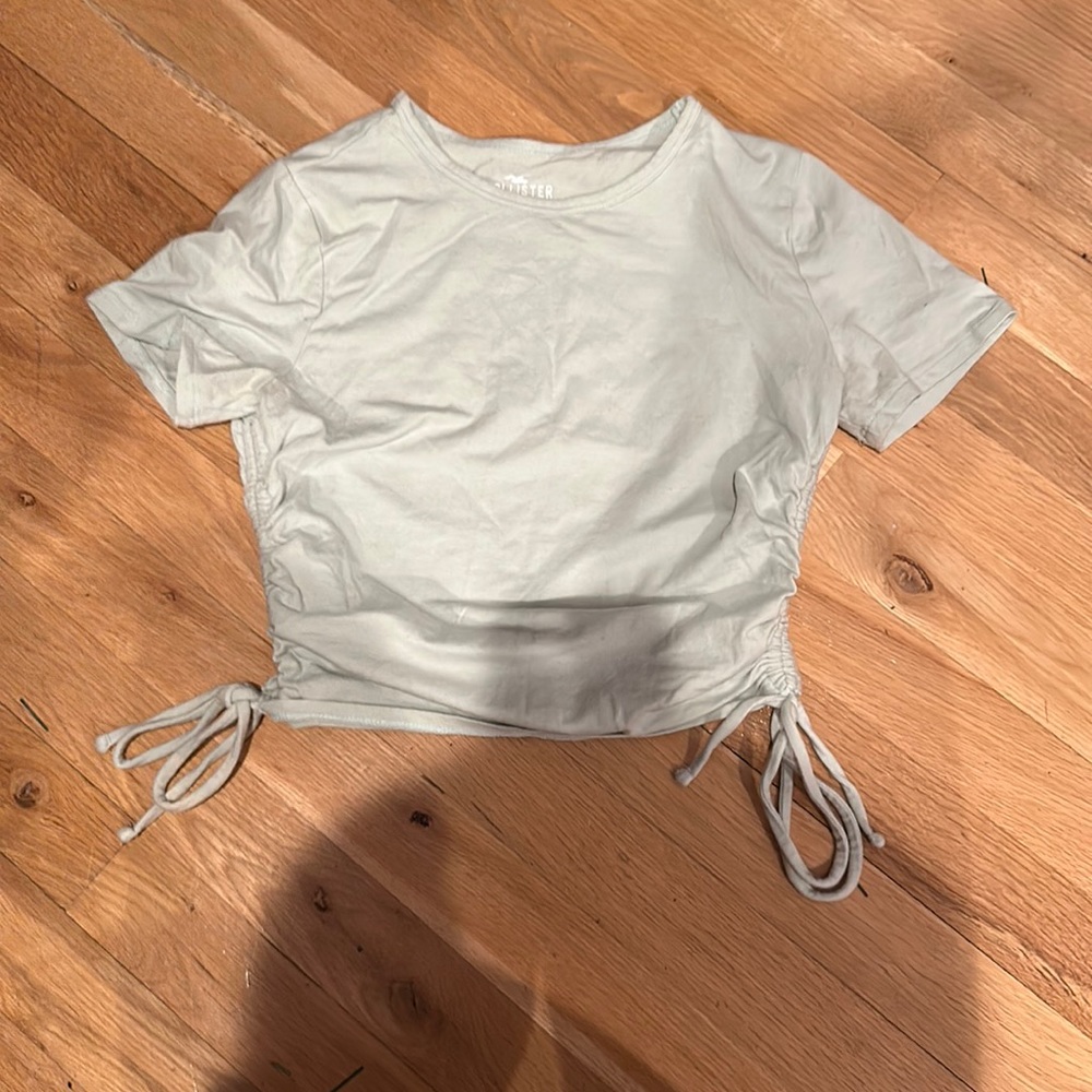 Women’s mint green baby tee